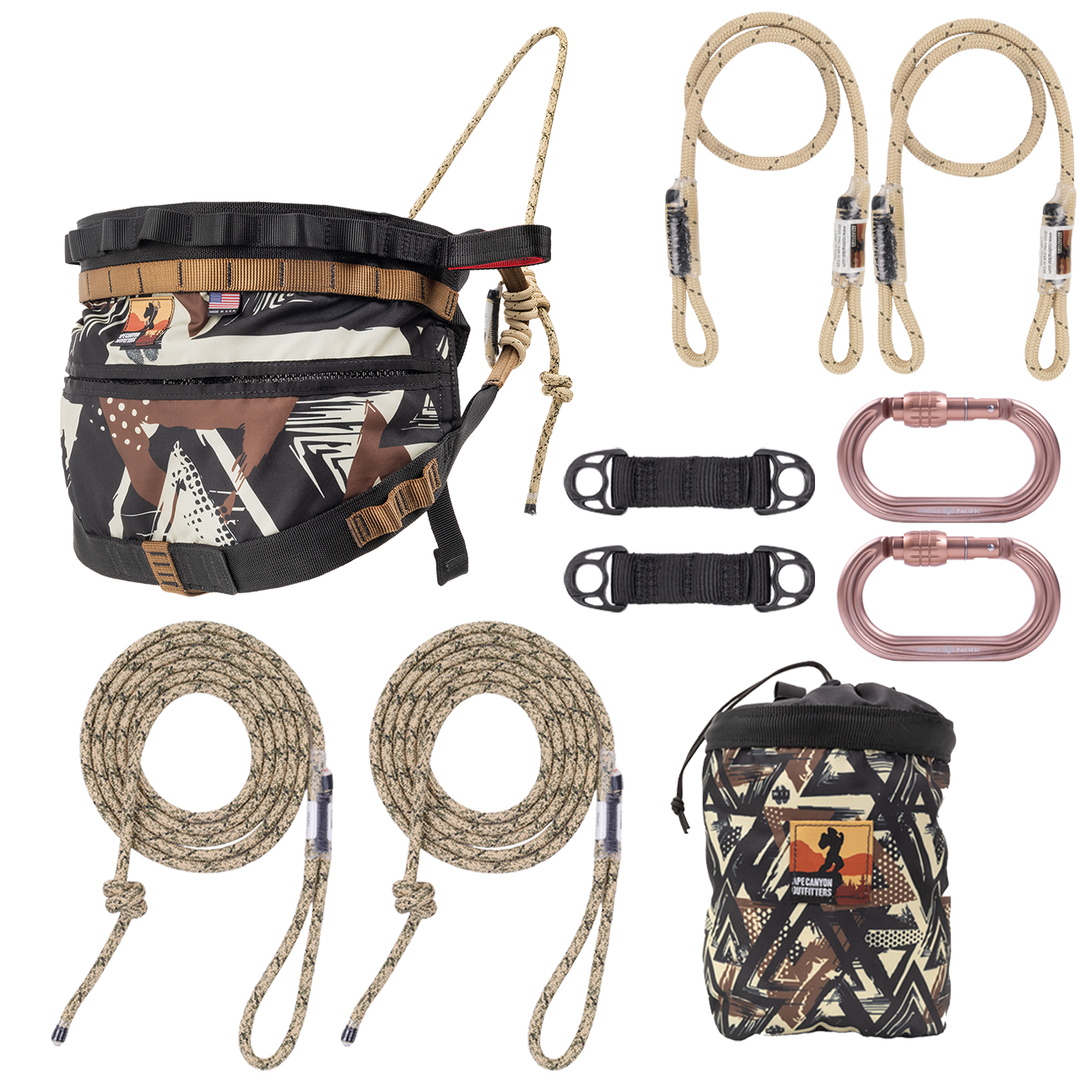 Ape Canyon ALTRE™ Wood Deluxe Saddle Kit