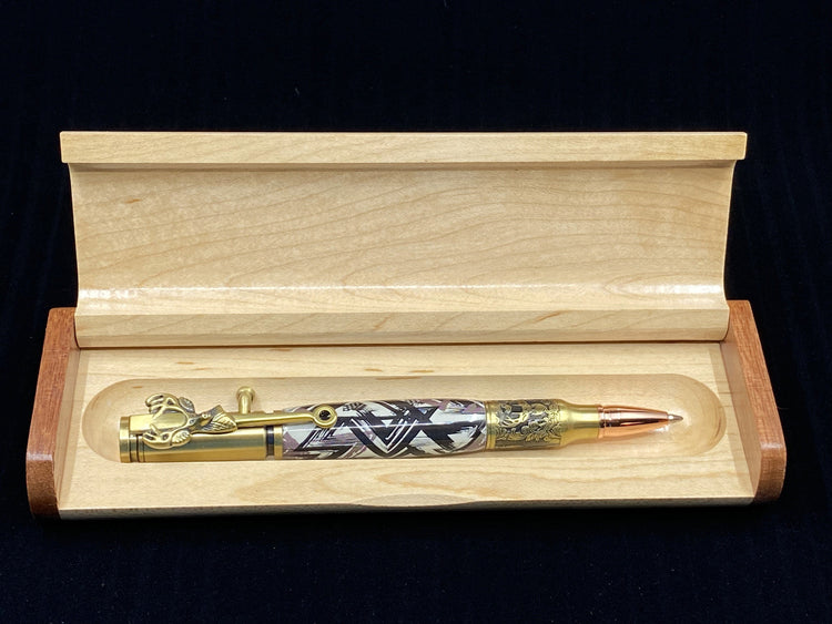 Custom Crafted Pen - WTFCAMO - WhiteTail Forensics