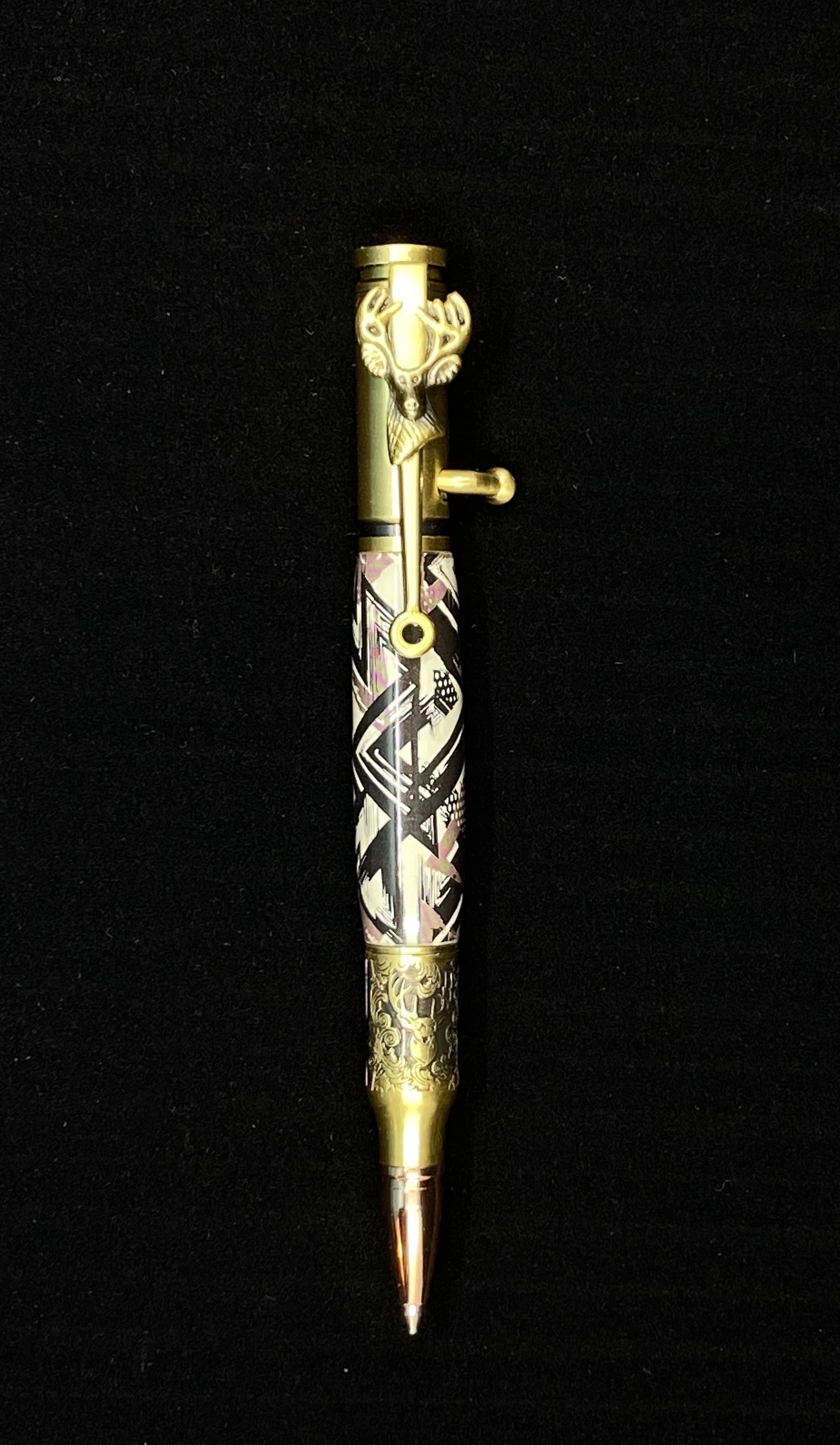Custom Crafted Pen - WTFCAMO - WhiteTail Forensics