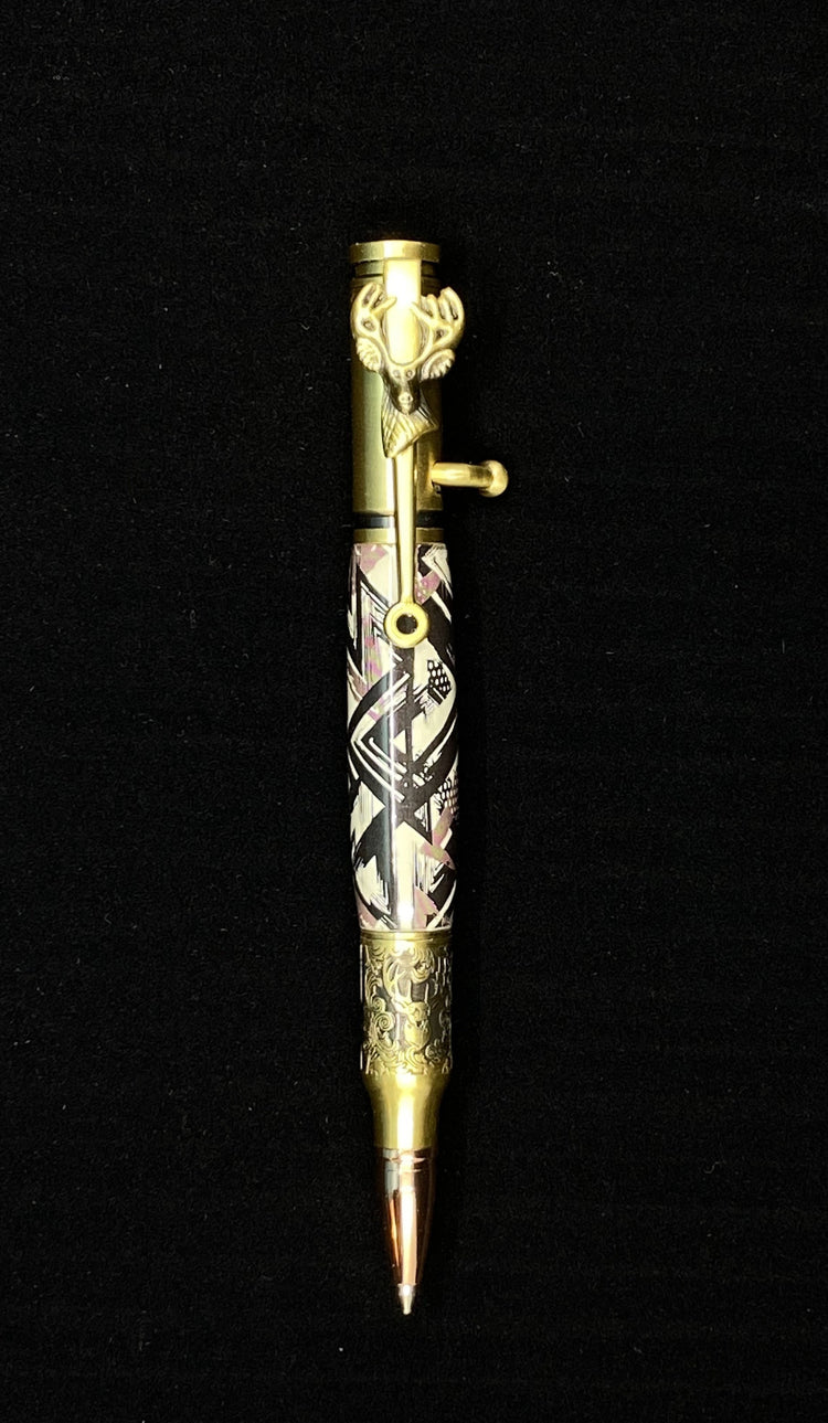 Custom Crafted Pen - WTFCAMO - WhiteTail Forensics