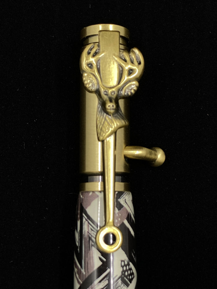 Custom Crafted Pen - WTFCAMO - WhiteTail Forensics