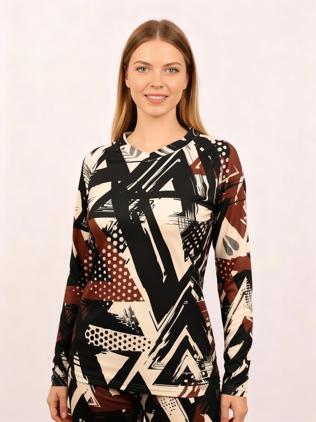 Women's ALTRE Camo Long Sleeve Performance T-Shirt - WhiteTail Forensics