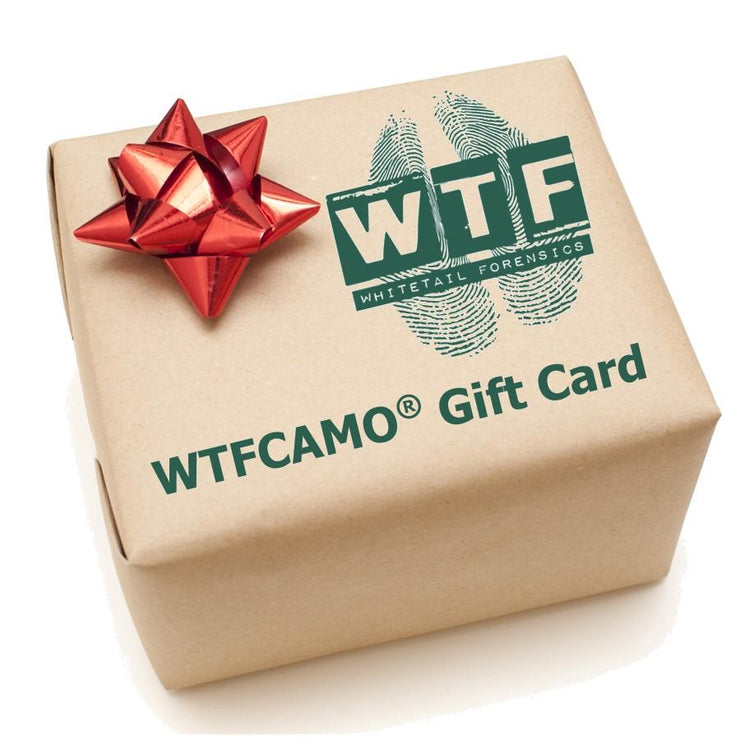 Gift Card for WTFCAMO by WhiteTail Forensics - WhiteTail Forensics